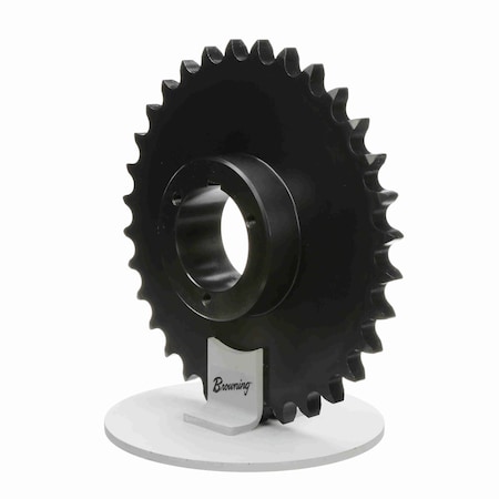 Browning Steel Bushed Bore Roller Chain Sprocket, 80Q32 80Q32